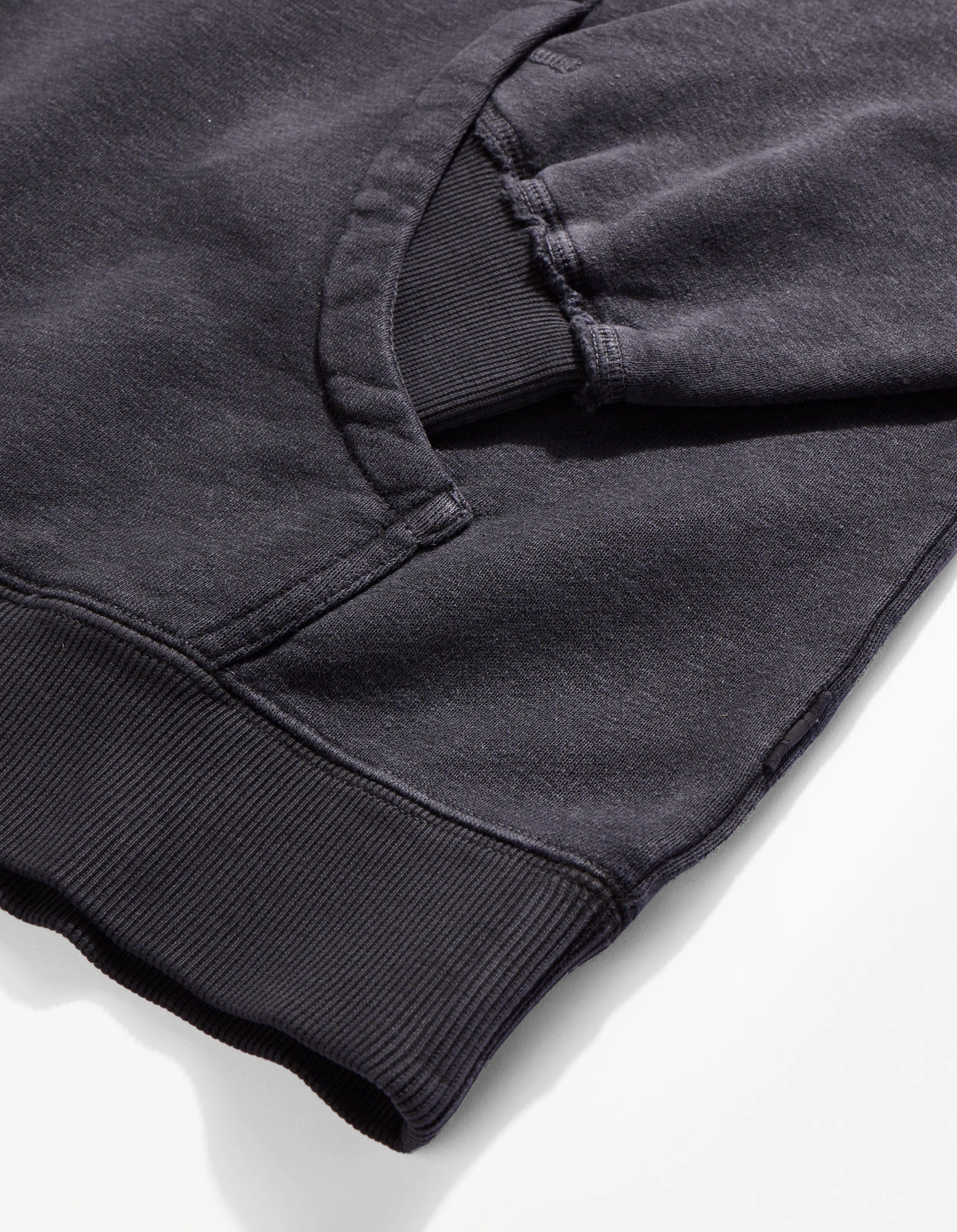 Maharishi 4146 Hemp Organic Hooded Sweat Black BLK-108F 5 Maharishi 4146 Hemp Organic Hooded Sweat Black BLK-108F - Image 5