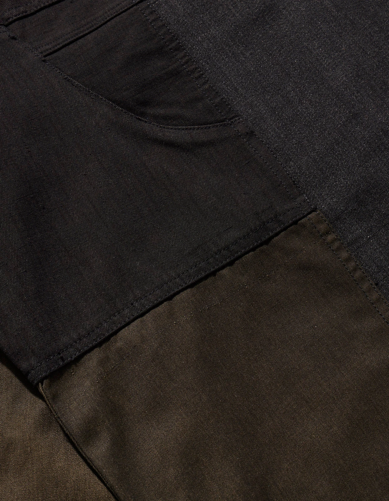 Maharishi 4277 Upcycled M65 Loose Cargo Pants Black O/D 15 Maharishi 4277 Upcycled M65 Loose Cargo Pants Black O/D - Image 15