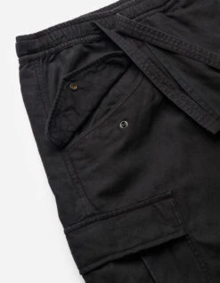 Maharishi 4588 Asym Cargo Hakama Pants Black -Maharishi Shop 4588 black 30