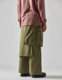 Maharishi 4588 Asym Cargo Hakama Pants Olive OG-107F -Maharishi Shop 4588 olive 70