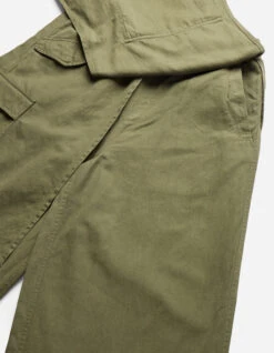 Maharishi 4588 Asym Cargo Hakama Pants Olive OG-107F -Maharishi Shop 4588 oliveog 107f 60