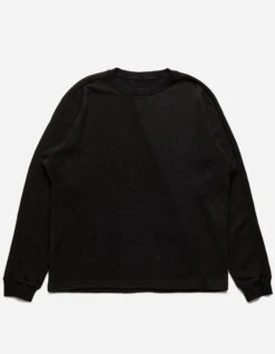 Maharishi 5001 Kesagiri Hemp Crew Sweat Black BLK-108F