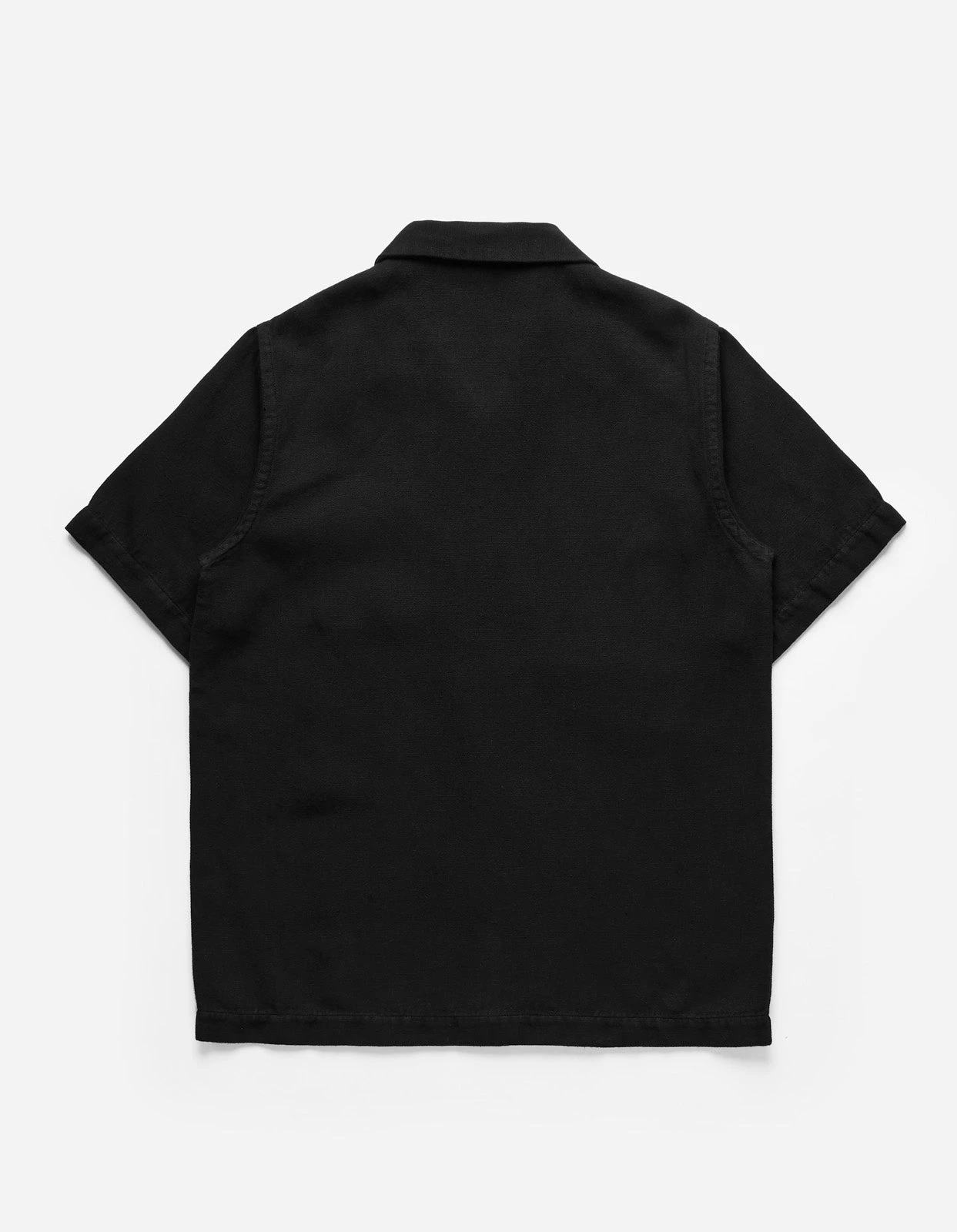 Maharishi 5005 Hemp Camp Collar Shirt Black 7 Maharishi 5005 Hemp Camp Collar Shirt Black - Image 7