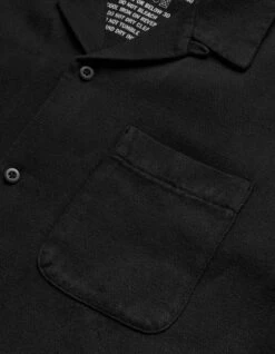 Maharishi 5005 Hemp Camp Collar Shirt Black 16 Maharishi 5005 Hemp Camp Collar Shirt Black -Maharishi Shop 5005 black 30