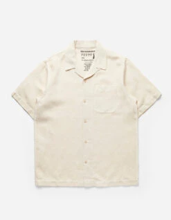 Maharishi 5005 Hemp Camp Collar Shirt Ecru