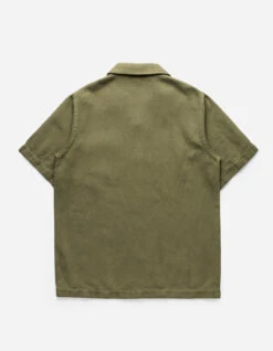 Maharishi 5005 Hemp Camp Collar Shirt Olive OG-107F -Maharishi Shop 5005 oliveog 107f 20