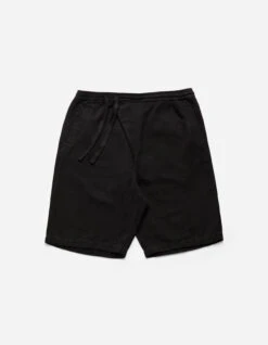Maharishi 5007 Hemp Asym Loose Track Shorts Black