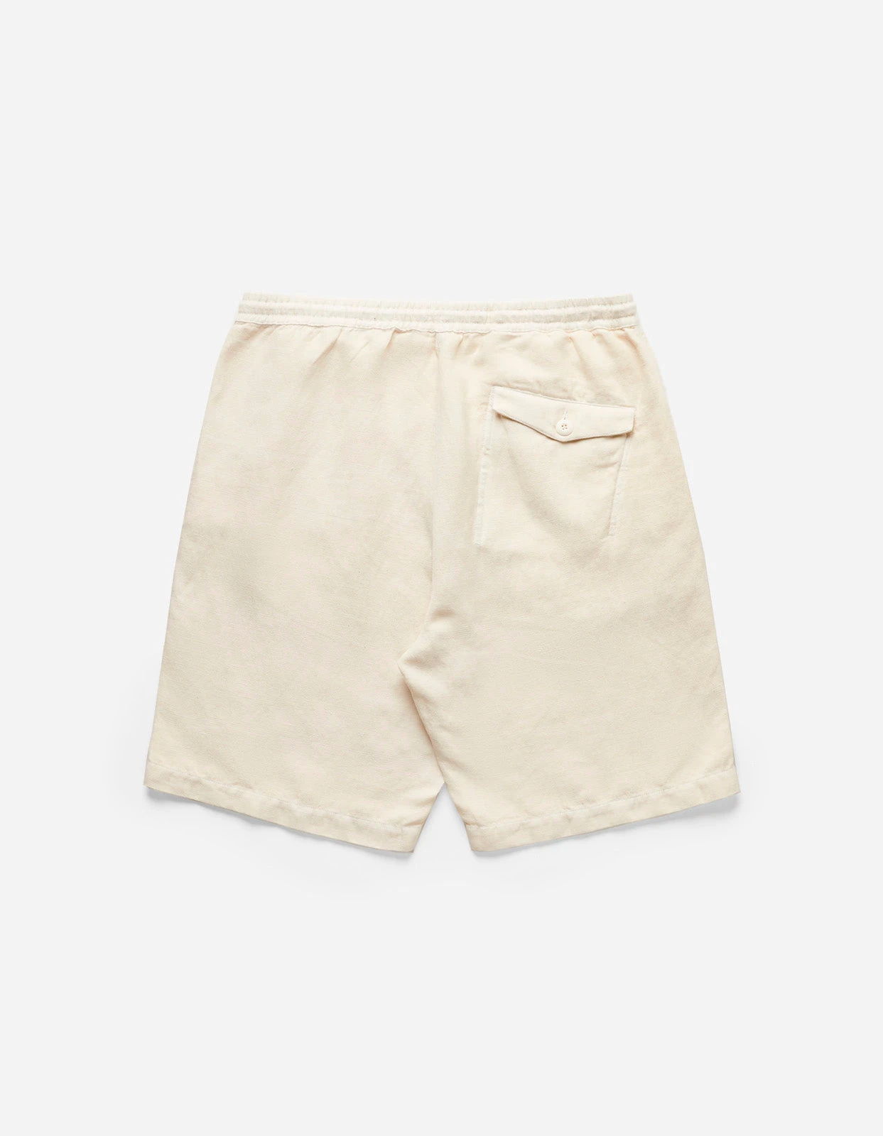 Maharishi 5007 Hemp Asym Loose Track Shorts Ecru 7 Maharishi 5007 Hemp Asym Loose Track Shorts Ecru - Image 7