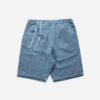 Maharishi 5007 Hemp Asym Loose Track Shorts Subdued Blue