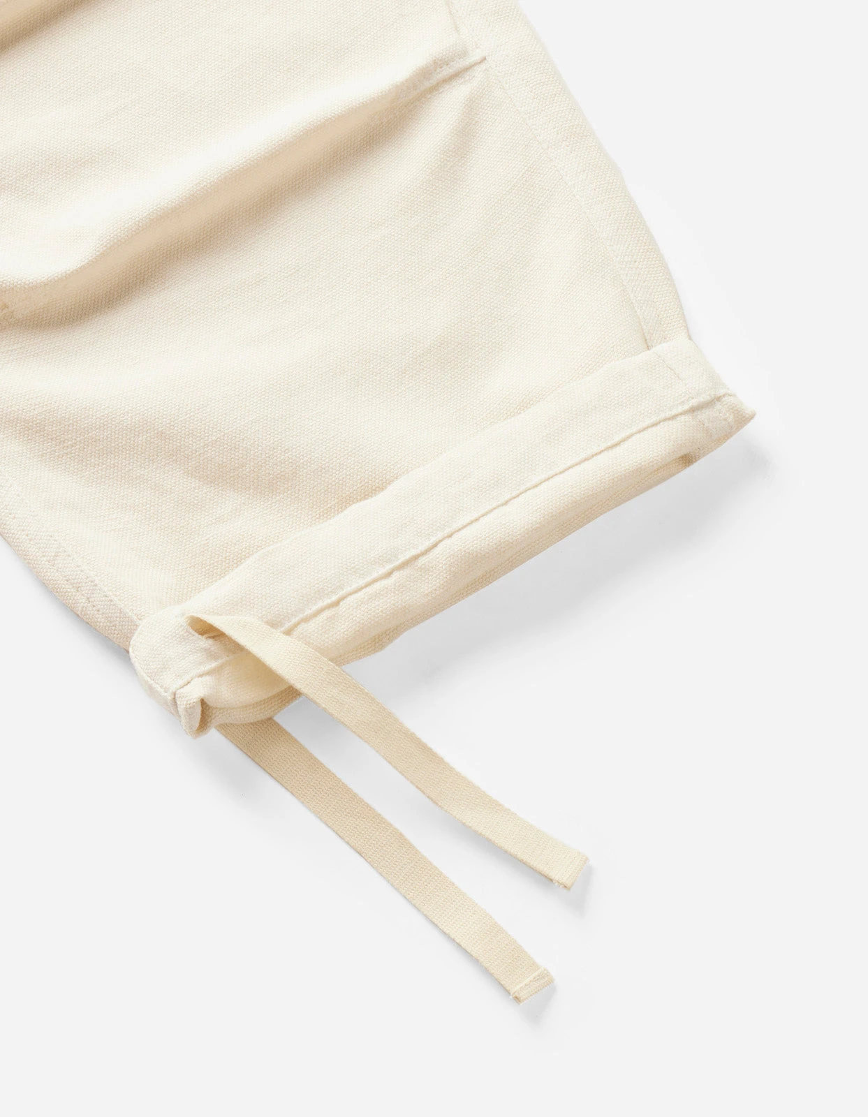 Maharishi 5008 Hemp Asym Cropped Track Pants Ecru 10 Maharishi 5008 Hemp Asym Cropped Track Pants Ecru - Image 10