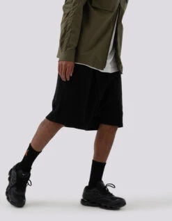 Maharishi 5004 Kesagiri Hemp Sweat Shorts Black BLK-108F 19 Maharishi 5004 Kesagiri Hemp Sweat Shorts Black BLK-108F -Maharishi Shop 5009 olive 5004 black 80