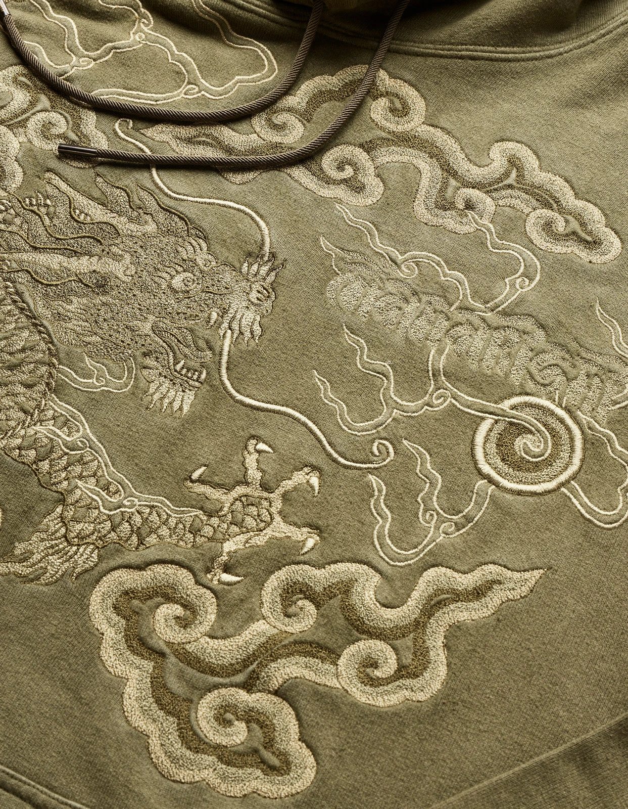 Maharishi 5014 30th Anniversary Hooded Sweat Olive 2 Maharishi 5014 30th Anniversary Hooded Sweat Olive - Image 2