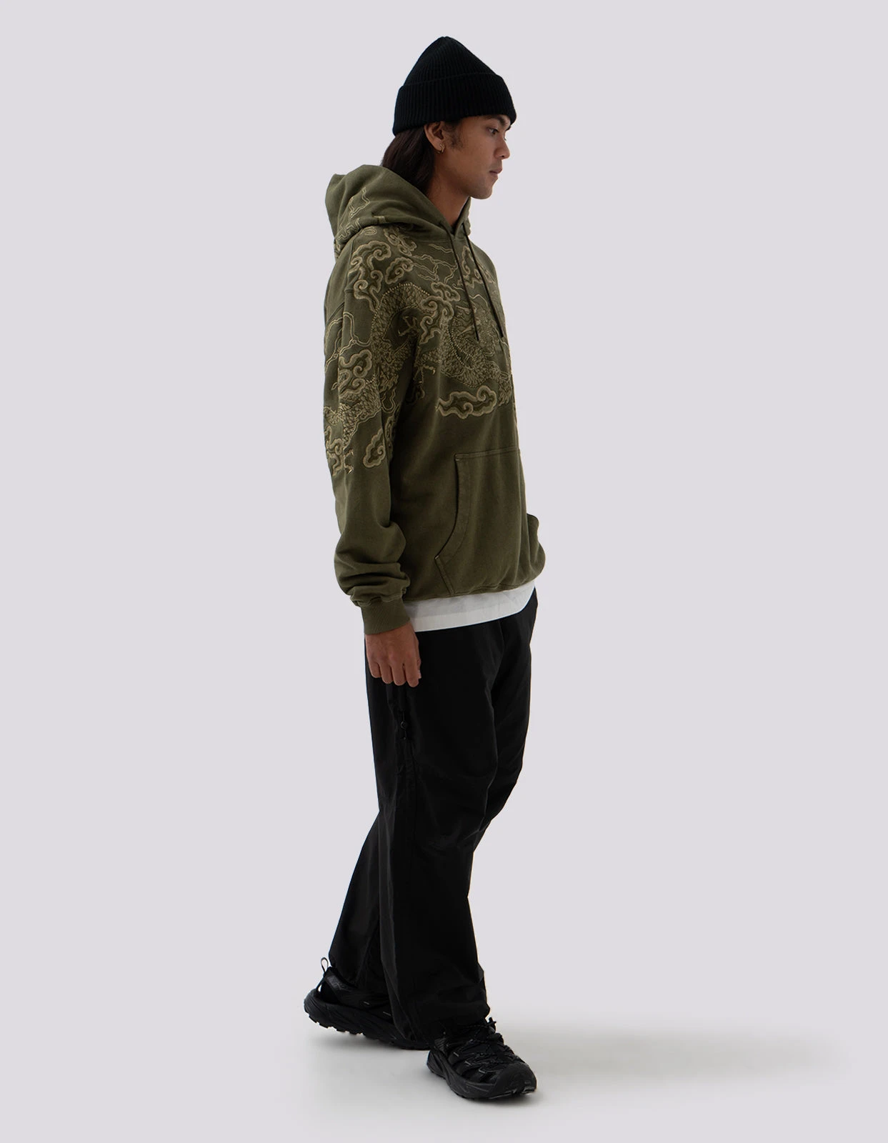 Maharishi 5014 30th Anniversary Hooded Sweat Olive 6 Maharishi 5014 30th Anniversary Hooded Sweat Olive - Image 6