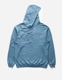 Maharishi 5014 30th Anniversary Hooded Sweat Subdued Blue -Maharishi Shop 5014 subduedblue 10A
