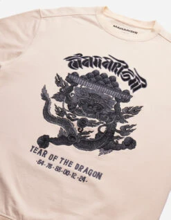 Maharishi 5015 Abundance Dragon Crew Sweat Ecru 16 Maharishi 5015 Abundance Dragon Crew Sweat Ecru -Maharishi Shop 5015 ecru 30