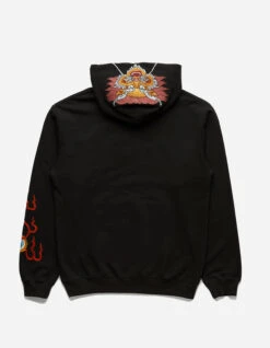 Maharishi 5016 Abundance Dragon Hooded Sweat Black -Maharishi Shop 5016 black 20