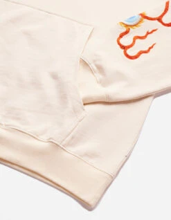 Maharishi 5016 Abundance Dragon Hooded Sweat Ecru -Maharishi Shop 5016 ecru 50