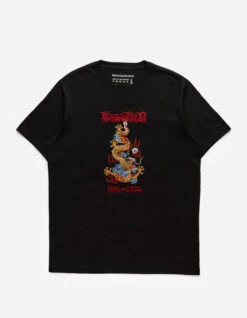 Maharishi 5017 Descending Dragon T-Shirt Black