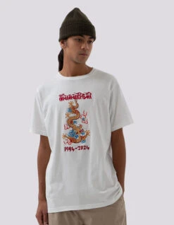 Maharishi 5017 Descending Dragon T-Shirt White 8 Maharishi 5017 Descending Dragon T-Shirt White -Maharishi Shop 5017 white 50