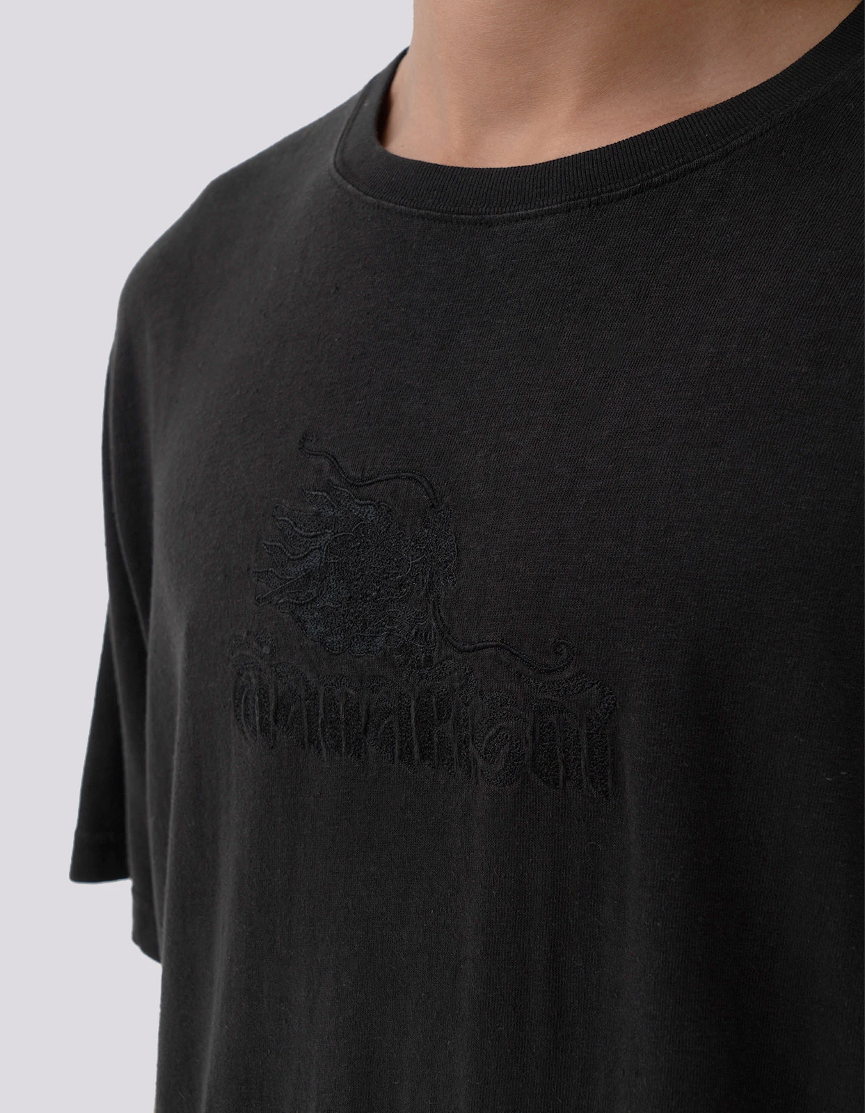 Maharishi 5019 30th Anniversary Dragon T-Shirt Black 5 Maharishi 5019 30th Anniversary Dragon T-Shirt Black - Image 5