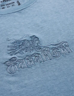 Maharishi 5019 30th Anniversary Dragon T-Shirt Subdued Blue 11 Maharishi 5019 30th Anniversary Dragon T-Shirt Subdued Blue -Maharishi Shop 5019 subduedblue 30
