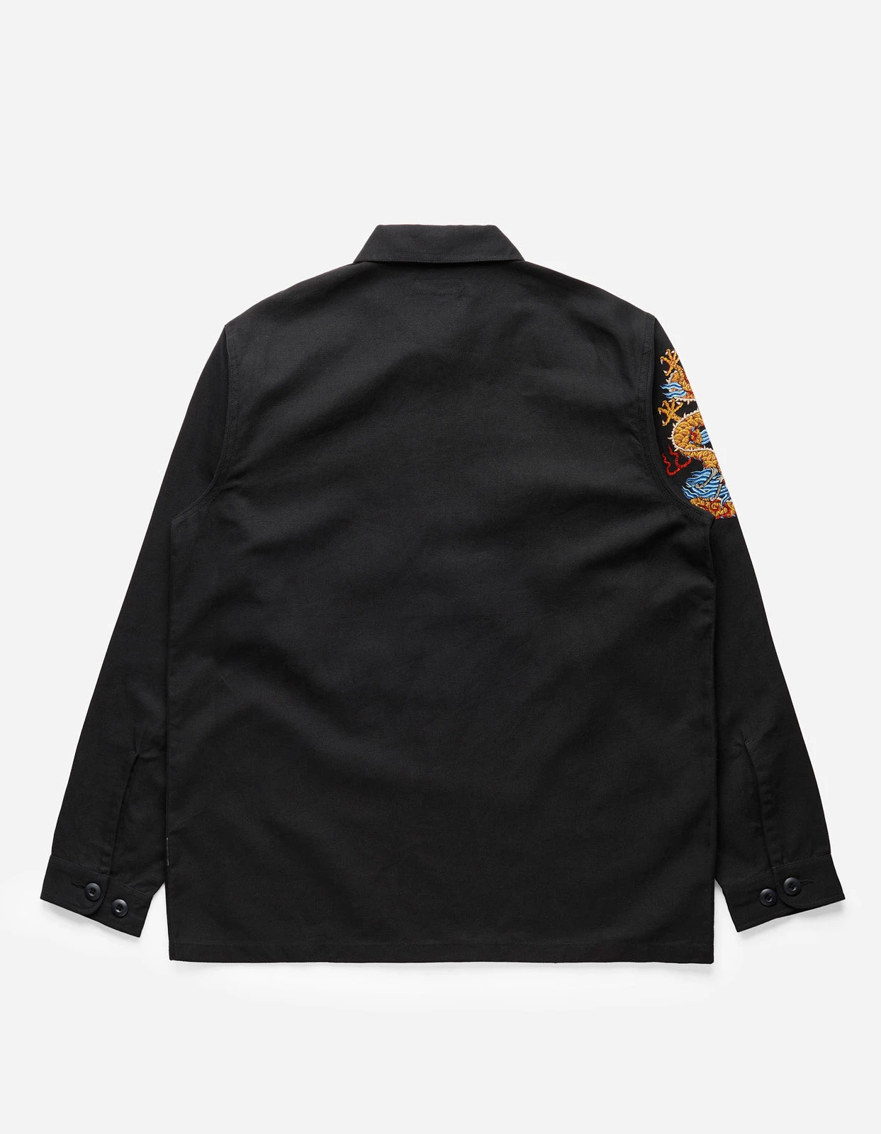 Maharishi 5022 Lunar Dragon Utility Shirt Black 7 Maharishi 5022 Lunar Dragon Utility Shirt Black - Image 7