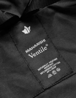 Maharishi 5025 Ventile® Hemp Articulated Parka Black -Maharishi Shop 5025 black 80