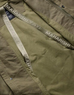 Maharishi 5025 Ventile® Hemp Articulated Parka Olive -Maharishi Shop 5025 olive 70