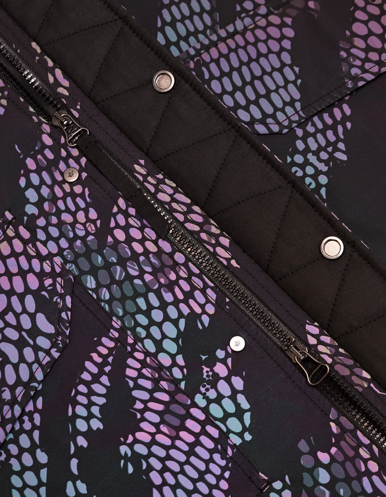 Maharishi 5034 Reflective Camo Padded Flak Vest Subdued Night 7 Maharishi 5034 Reflective Camo Padded Flak Vest Subdued Night - Image 7