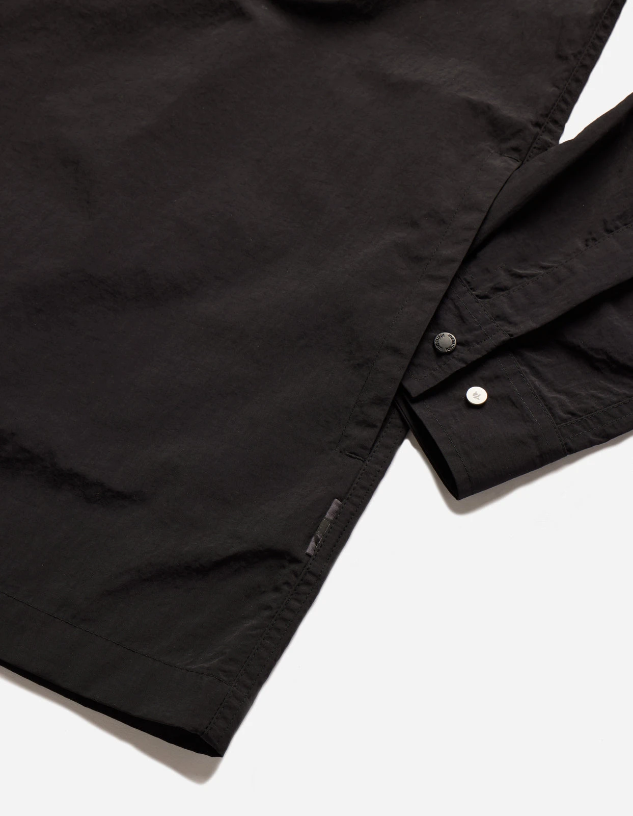 Maharishi 5037 Veg Dyed Tech Cargo Shirt Black 4 Maharishi 5037 Veg Dyed Tech Cargo Shirt Black - Image 4