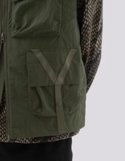 Maharishi 5038 Veg Dyed Tech Cargo Vest Olive 16 Maharishi 5038 Veg Dyed Tech Cargo Vest Olive -Maharishi Shop 5038 OLIVE 60