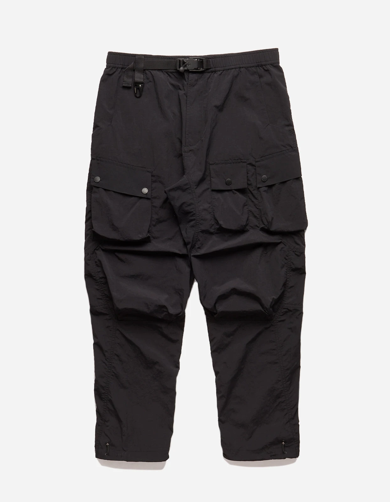 Maharishi 5040 Veg Dyed Cargo Track Pants Black 1 Maharishi 5040 Veg Dyed Cargo Track Pants Black