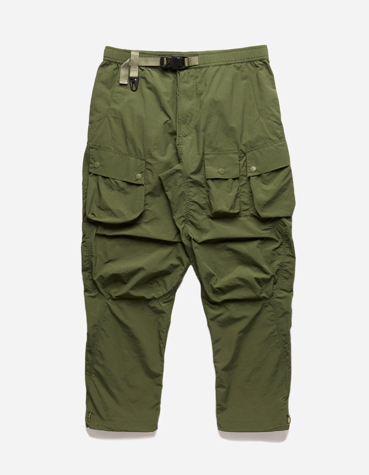 Maharishi 5040 Veg Dyed Cargo Track Pants Olive 1 Maharishi 5040 Veg Dyed Cargo Track Pants Olive