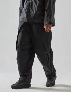 Maharishi 5042 Veg Dyed Hakama Track Pants Black -Maharishi Shop 5042 black 90