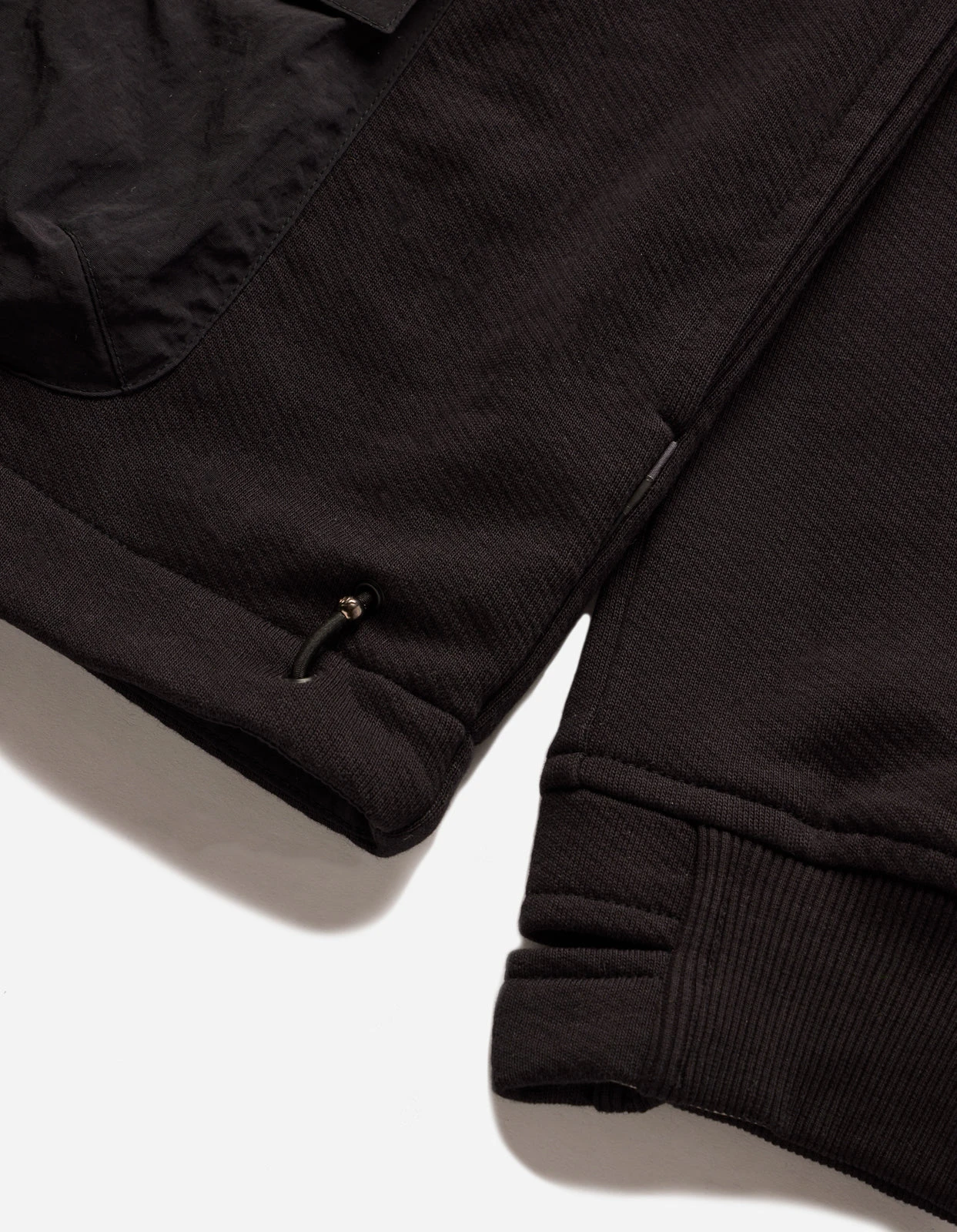 Maharishi 5043 Asym Articulated Hooded Sweat Black 4 Maharishi 5043 Asym Articulated Hooded Sweat Black - Image 4