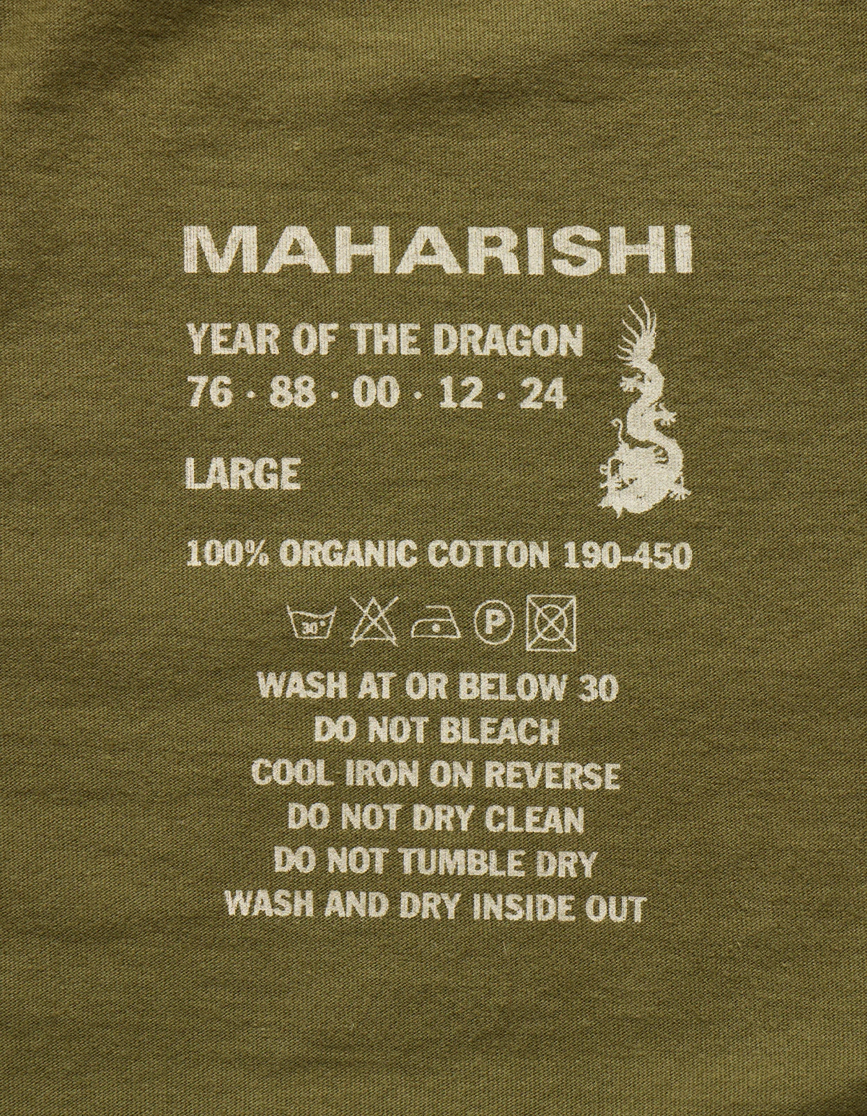 Maharishi 5045 Polartec Dry T-Shirt Olive OG-107F 5 Maharishi 5045 Polartec Dry T-Shirt Olive OG-107F - Image 5