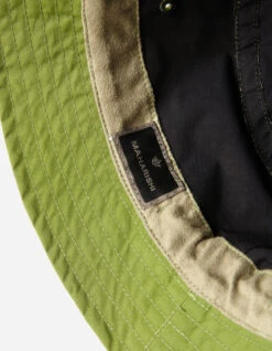 Maharishi 5047 WR Stand Bucket Hat Green Shoot -Maharishi Shop 5047 greenshoot 42