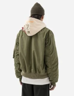 Maharishi 5056 Monk MA-1 Flight Jacket Olive 16 Maharishi 5056 Monk MA-1 Flight Jacket Olive -Maharishi Shop 5056 olive 60