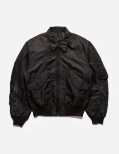Maharishi 5059 Dragon CWU-45 Flight Jacket Black