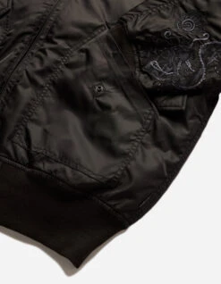 Maharishi 5059 Dragon CWU-45 Flight Jacket Black -Maharishi Shop 5059 black 30 Green