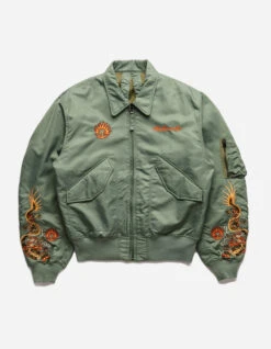 Maharishi 5059 Dragon CWU-45 Flight Jacket Sage