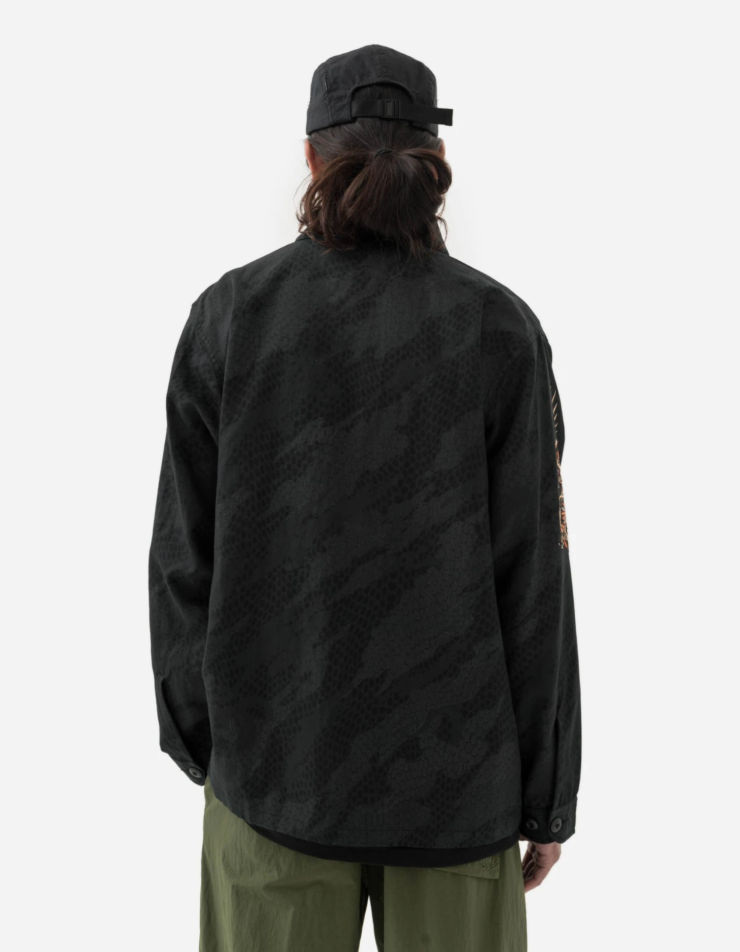 Maharishi 5062 Original Dragon Camo Overshirt Subdued Night 2 Maharishi 5062 Original Dragon Camo Overshirt Subdued Night - Image 2