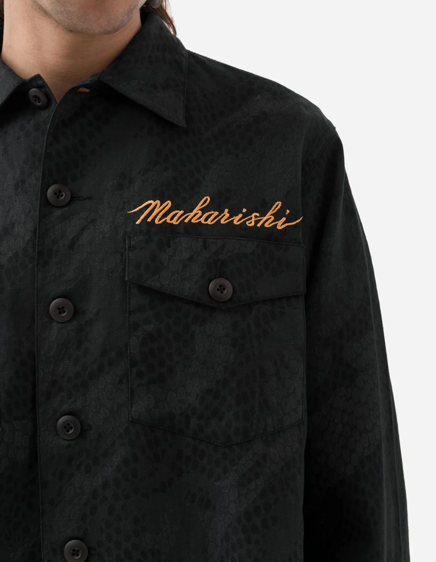 Maharishi 5062 Original Dragon Camo Overshirt Subdued Night 5 Maharishi 5062 Original Dragon Camo Overshirt Subdued Night - Image 5