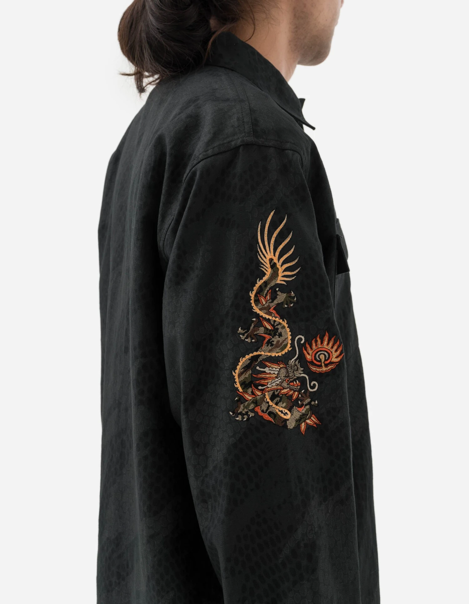 Maharishi 5062 Original Dragon Camo Overshirt Subdued Night 6 Maharishi 5062 Original Dragon Camo Overshirt Subdued Night - Image 6
