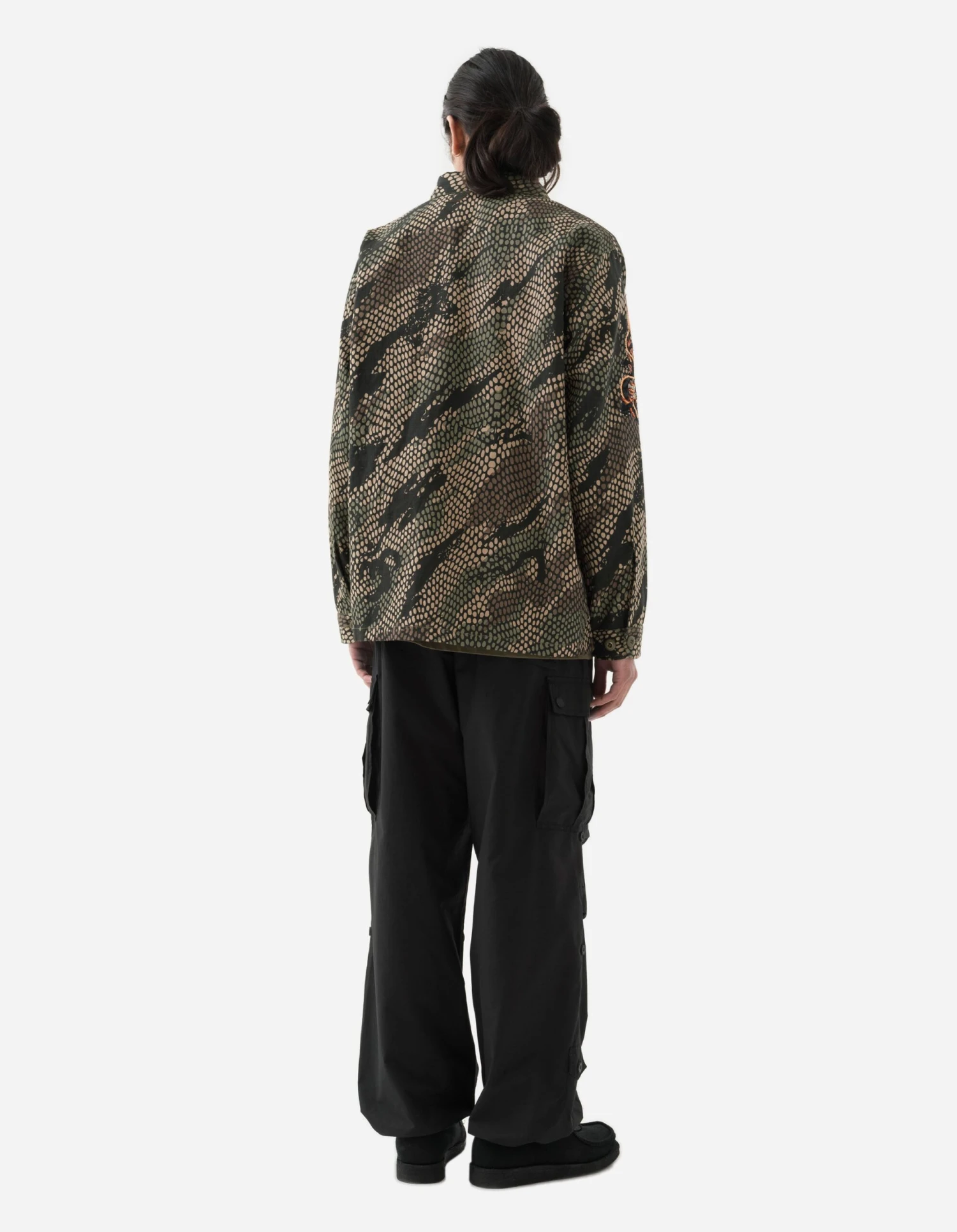 Maharishi 5062 Original Dragon Camo Overshirt Woodland 4 Maharishi 5062 Original Dragon Camo Overshirt Woodland - Image 4