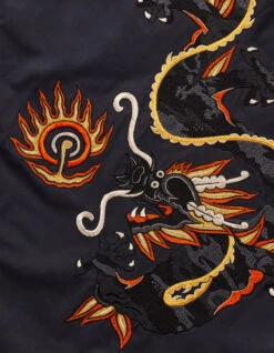 Maharishi 5064 Double Dragons Loose Snopants Navy -Maharishi Shop 5064 navy 40 Green