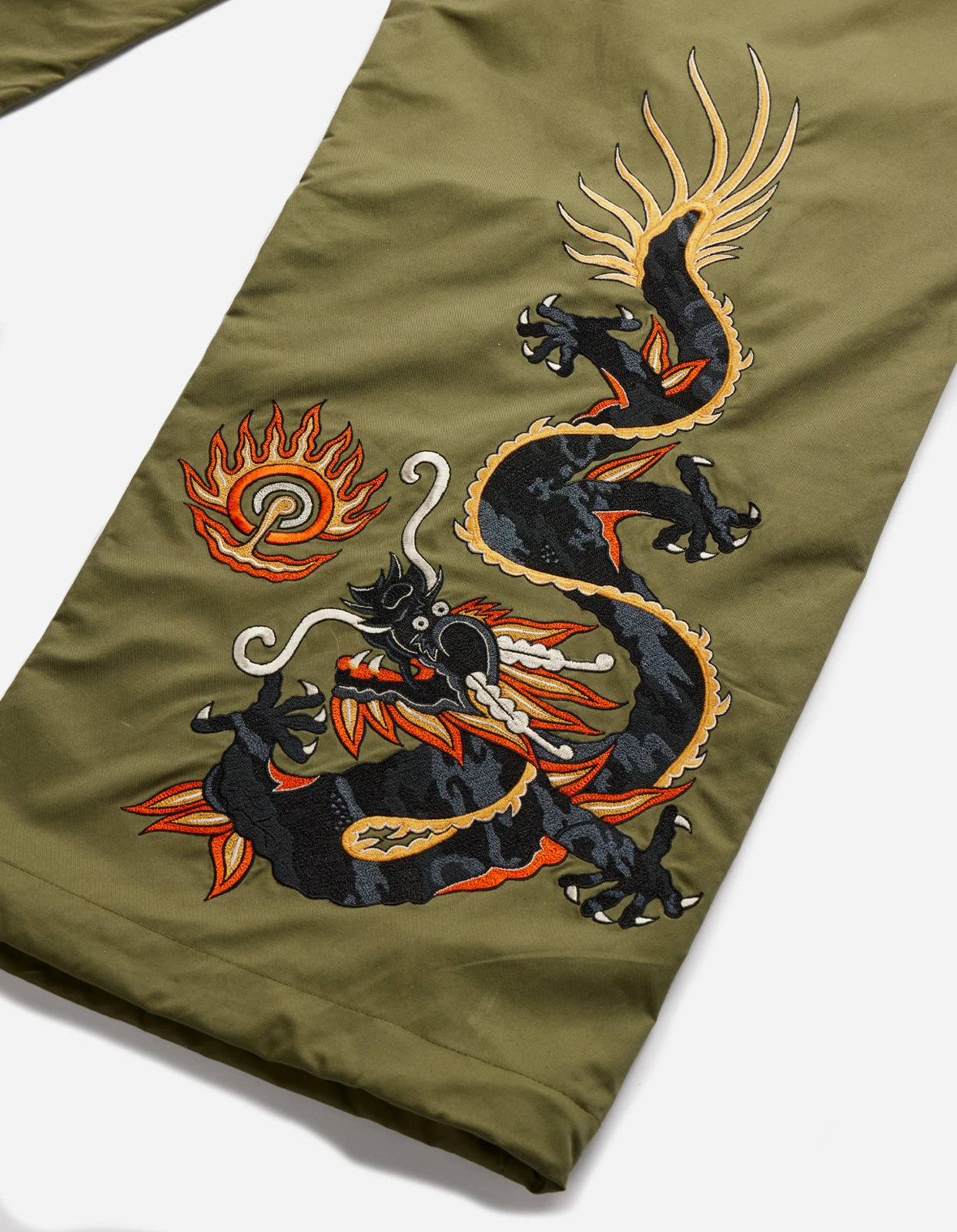 Maharishi 5064 Double Dragons Loose Snopants Olive OG-107F 9 Maharishi 5064 Double Dragons Loose Snopants Olive OG-107F - Image 9