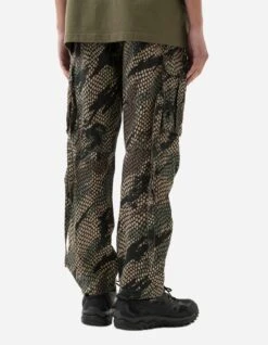 Maharishi 5066 Camo Hemp Cargo Track Pants Woodland -Maharishi Shop 5066 woodland 60