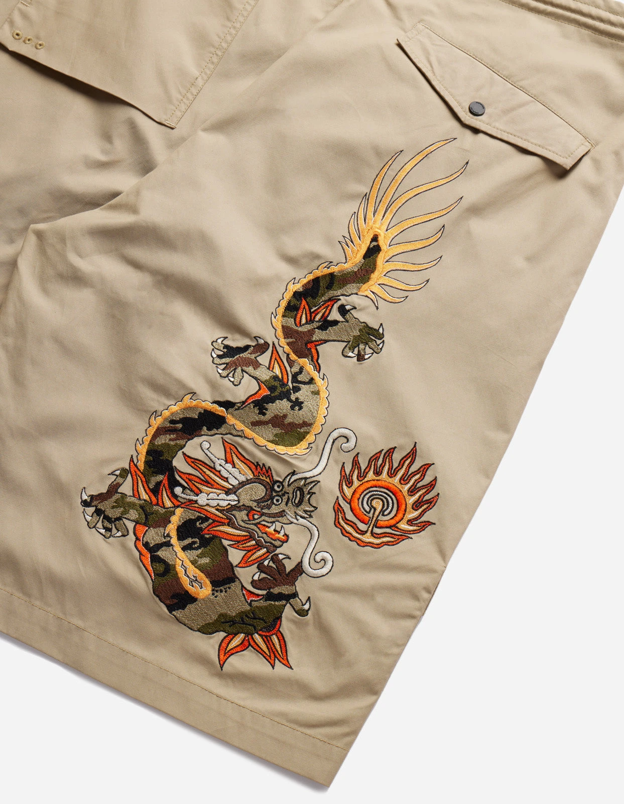 Maharishi 5070 Original Dragon Loose Snoshorts Sand 8 Maharishi 5070 Original Dragon Loose Snoshorts Sand - Image 8