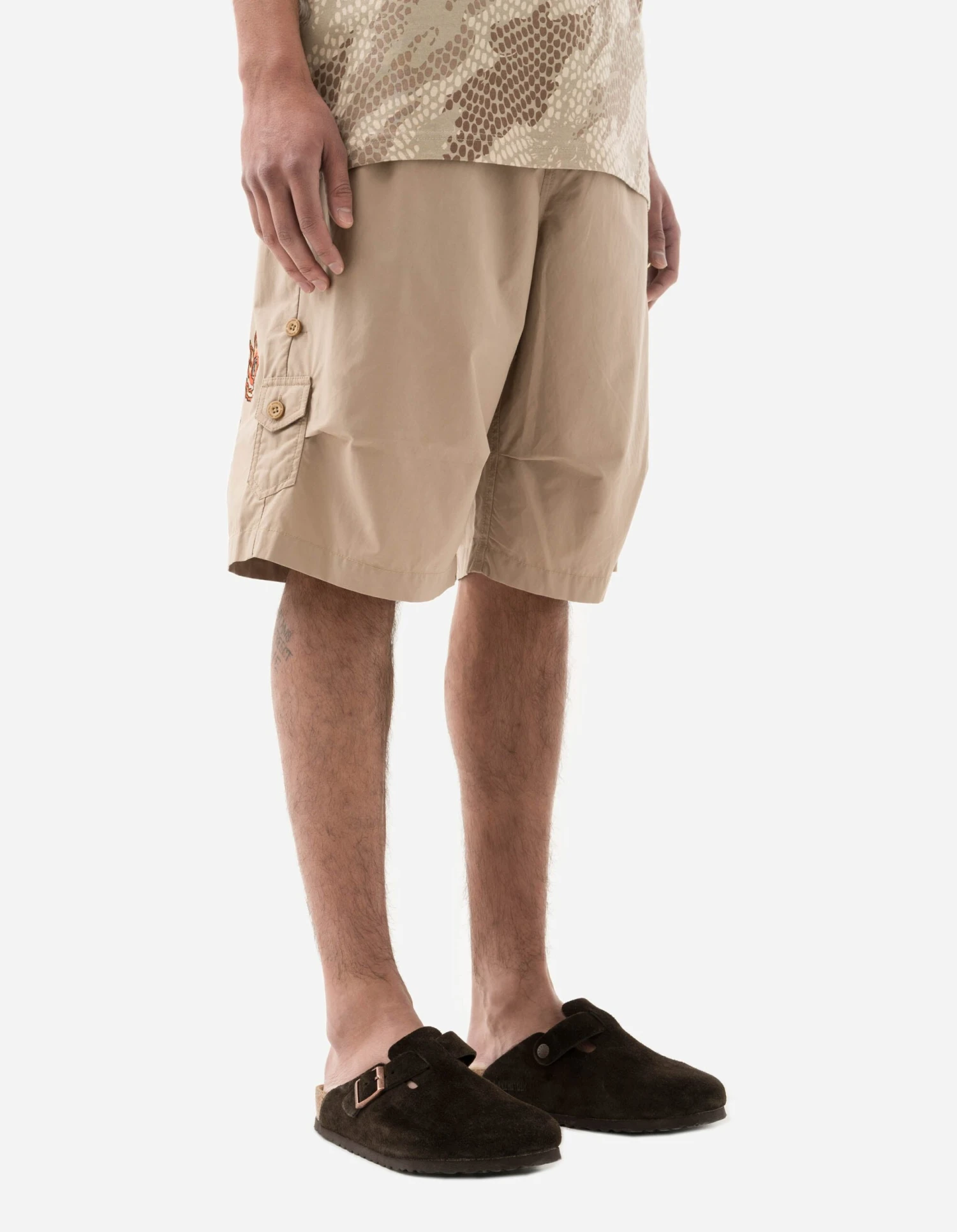 Maharishi 5070 Original Dragon Loose Snoshorts Sand 3 Maharishi 5070 Original Dragon Loose Snoshorts Sand - Image 3
